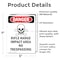 Signmission Safety Culture Sign, 5 in Width, Vinyl Decal, Rectangle OS-2PACK-DS-D-57-V-1695 - alternate 5